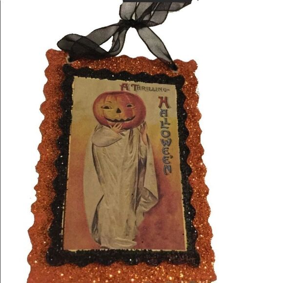 Halloween Decorations Ornament Holiday Decor Black - Picture 1 of 2